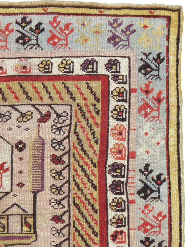 Antique Turkish Ghiordes Rug, No.16107 - Galerie Shabab