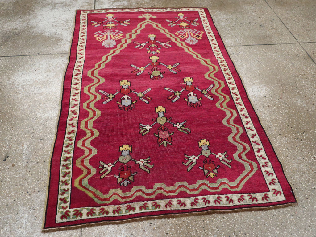 Antique Turkish Ghiordes Rug, No.16110 - Galerie Shabab
