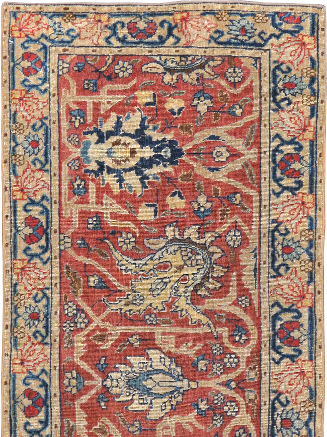 Antique Persian Tabriz Runner, No.16122 - Galerie Shabab