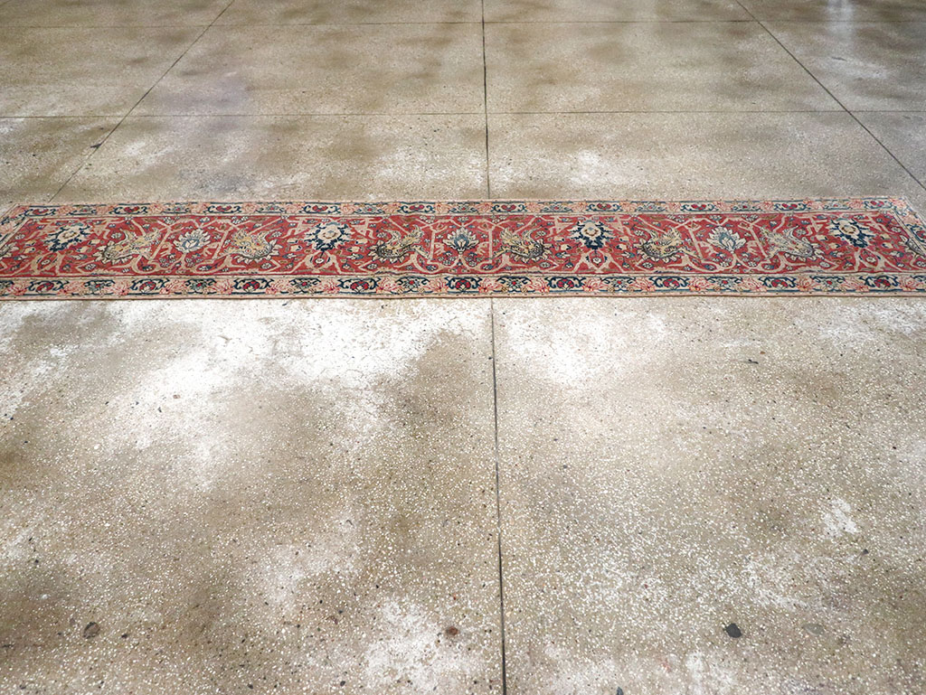 Antique Persian Tabriz Runner, No.16122 - Galerie Shabab