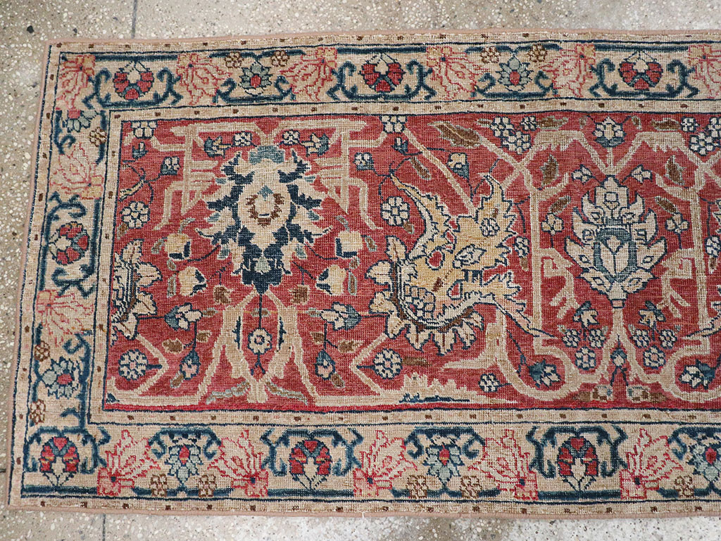 Antique Persian Tabriz Runner, No.16122 - Galerie Shabab