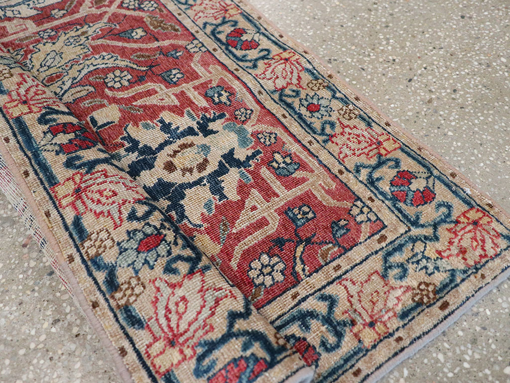 Antique Persian Tabriz Runner, No.16122 - Galerie Shabab