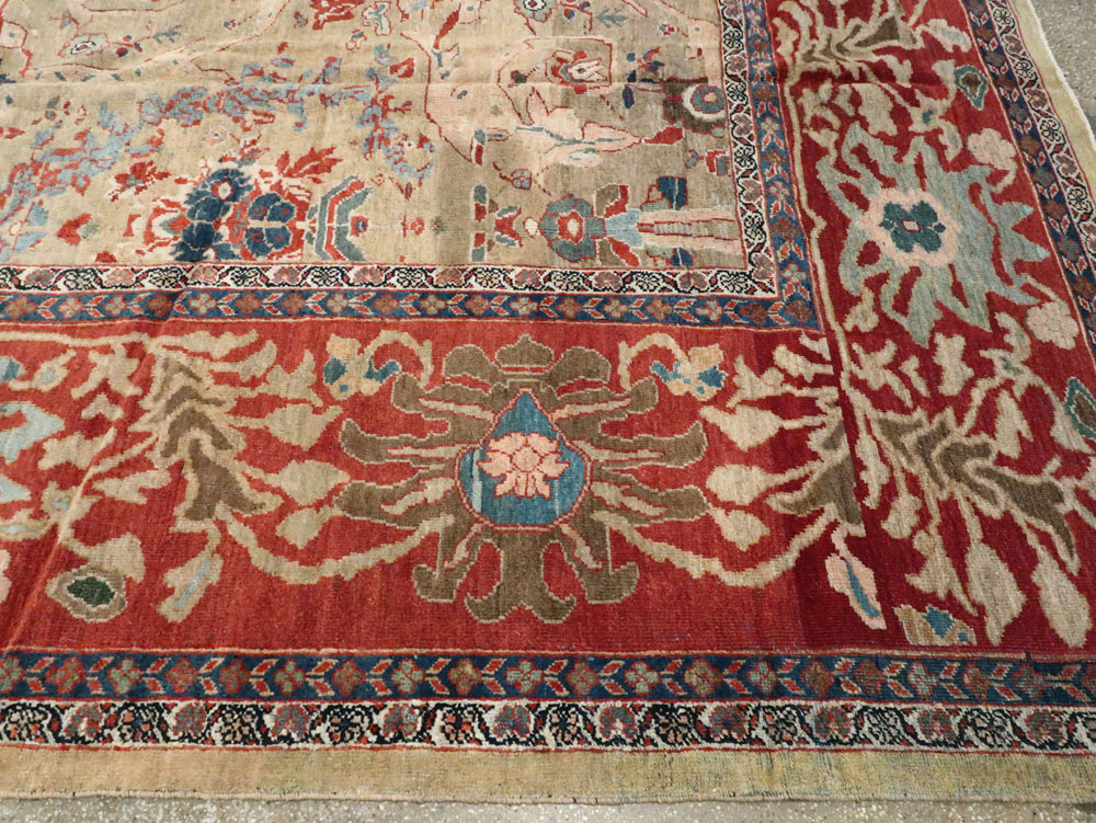 Antique Persian Sultanabad Carpet, No.16130 - Galerie Shabab