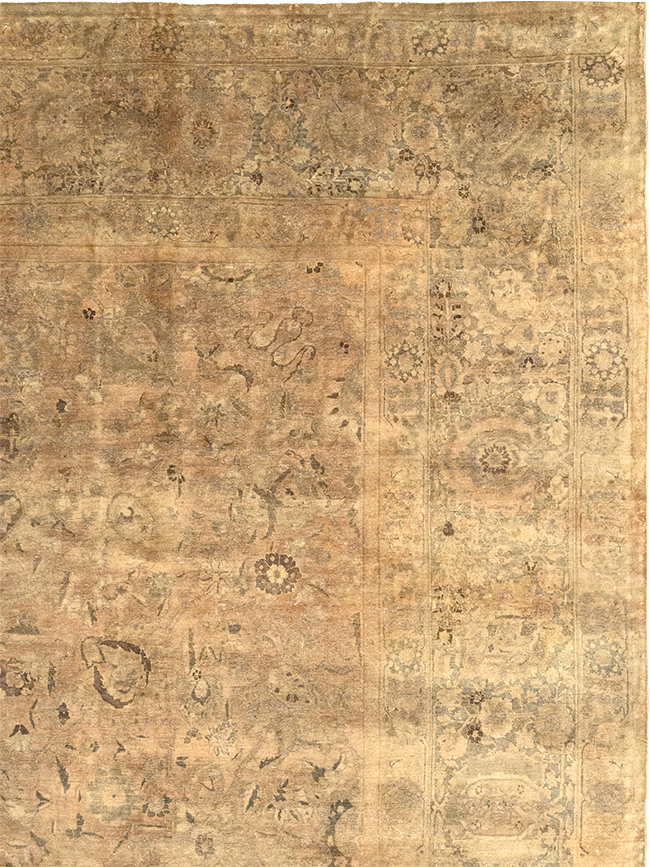 Antique Persian Tabriz Carpet, No.16134 - Galerie Shabab