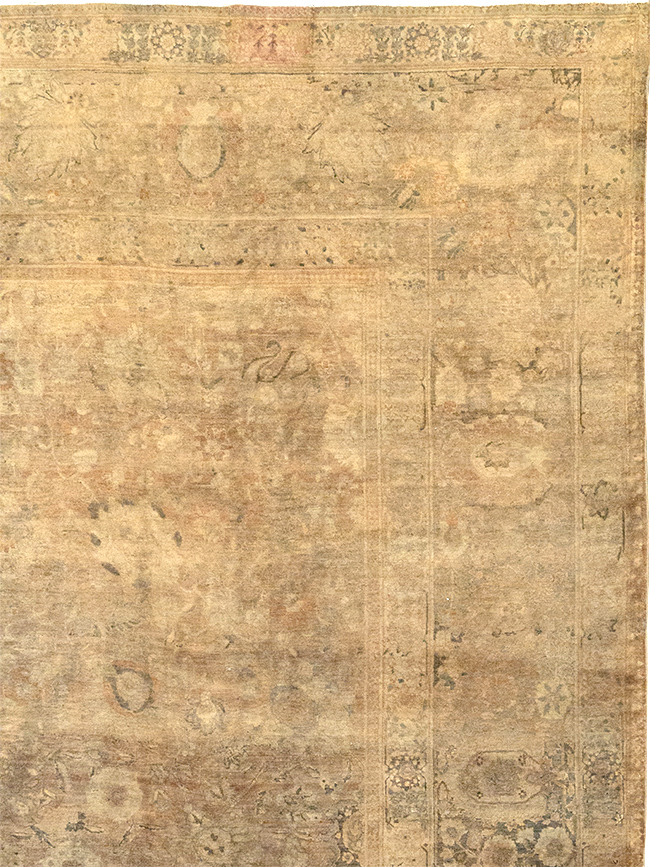 Antique Persian Tabriz Carpet, No.16134 - Galerie Shabab