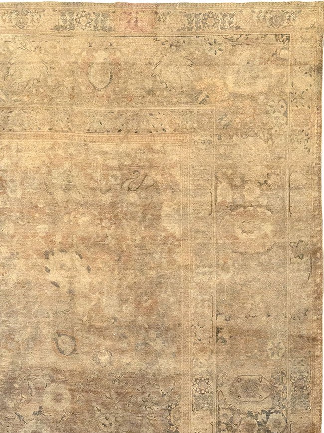 Antique Persian Tabriz Carpet, No.16134 - Galerie Shabab