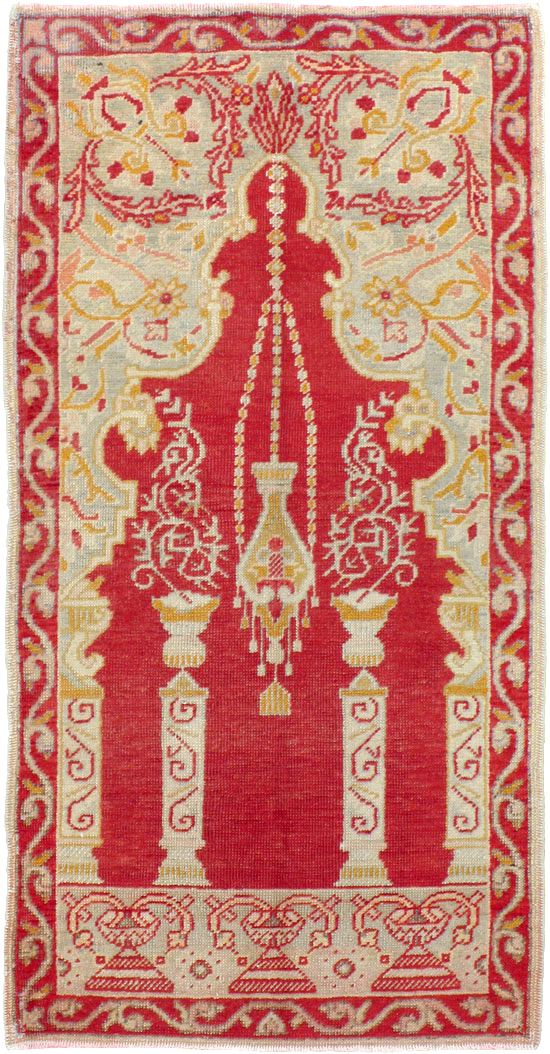 Antique Turkish Oushak Rug, No.16136 - Galerie Shabab