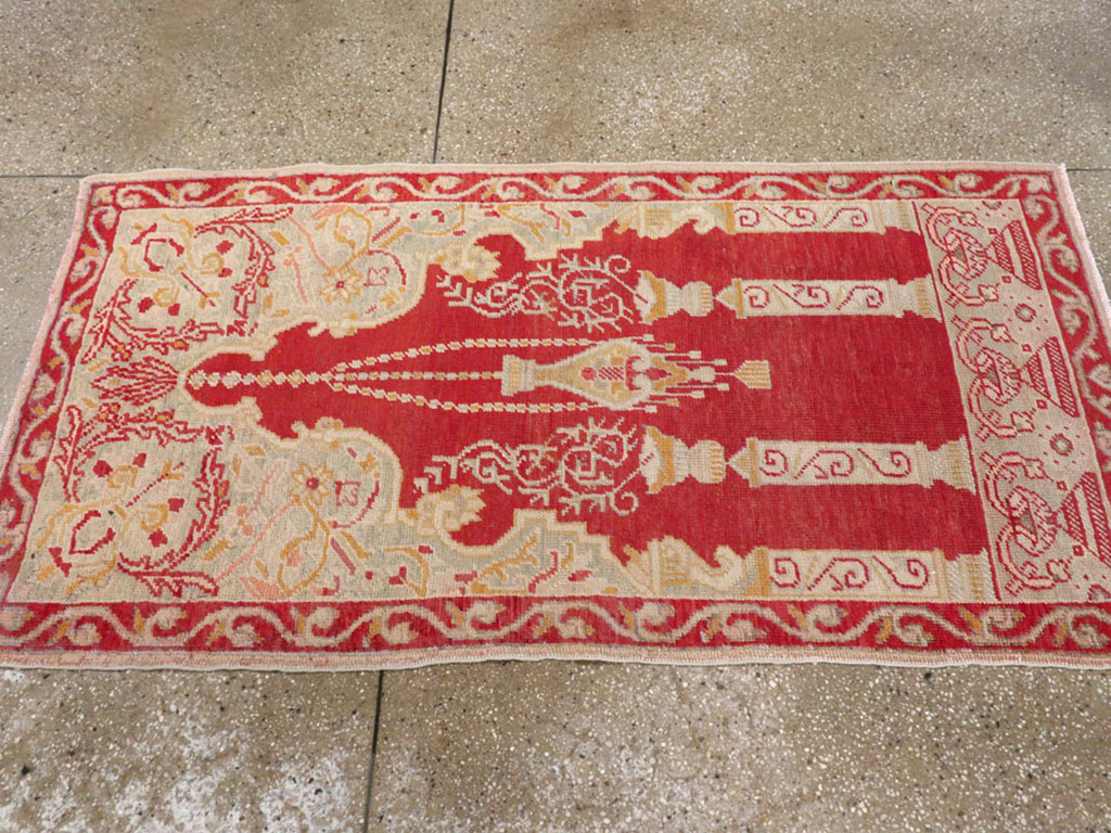 Antique Turkish Oushak Rug, No.16136 - Galerie Shabab