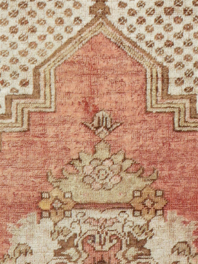 Antique Oushak Rug, No.16139 - Galerie Shabab