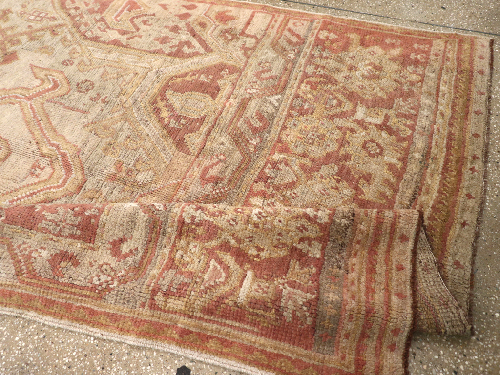 Antique Turkish Oushak  Carpet, No.16144 - Galerie Shabab