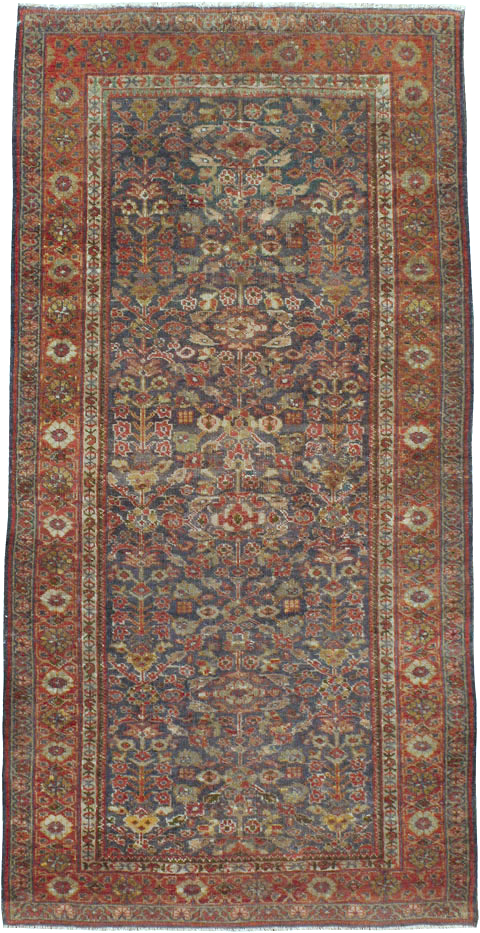 Antique Persian Mahal Rug, No.16199 - Galerie Shabab