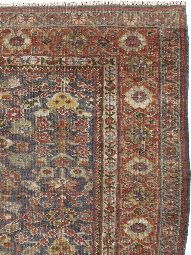 Antique Persian Mahal Rug, No.16199 - Galerie Shabab