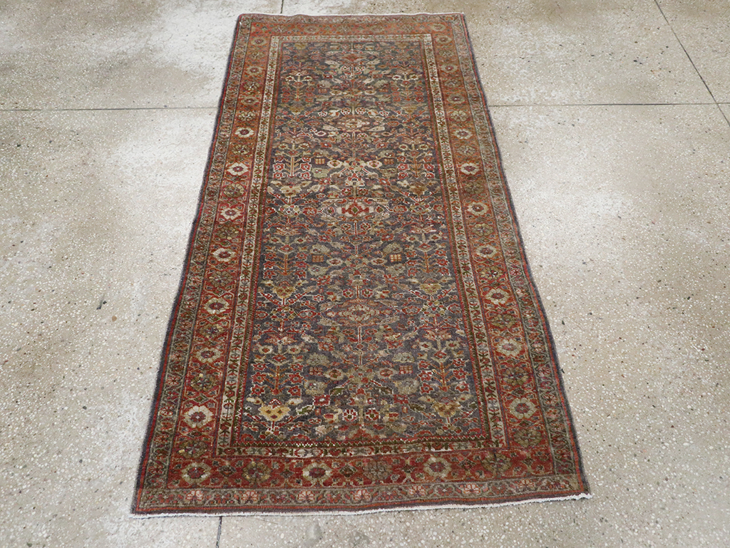 Antique Persian Mahal Rug, No.16199 - Galerie Shabab