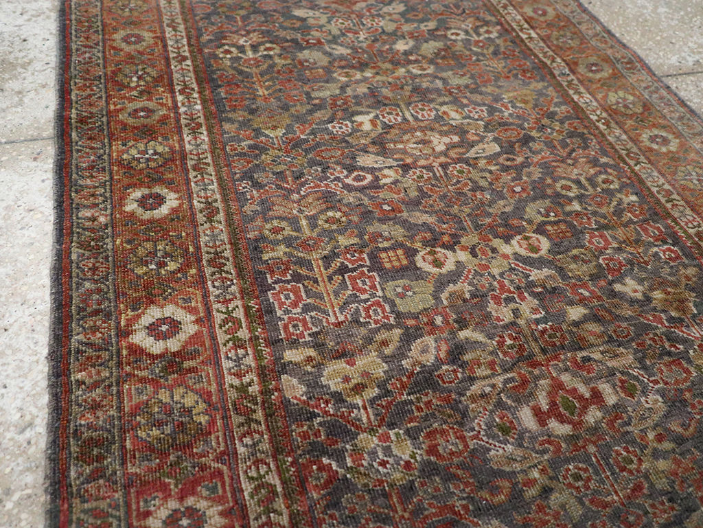 Antique Persian Mahal Rug, No.16199 - Galerie Shabab