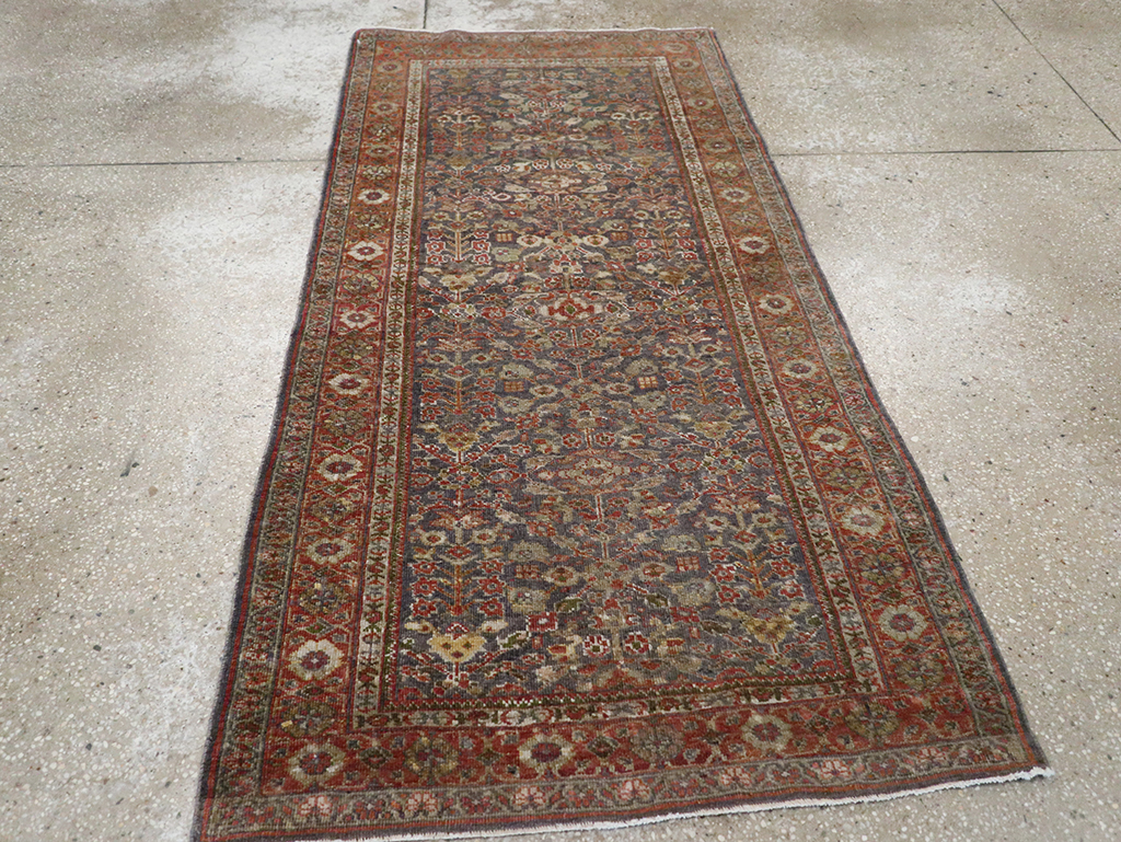 Antique Persian Mahal Rug, No.16199 - Galerie Shabab