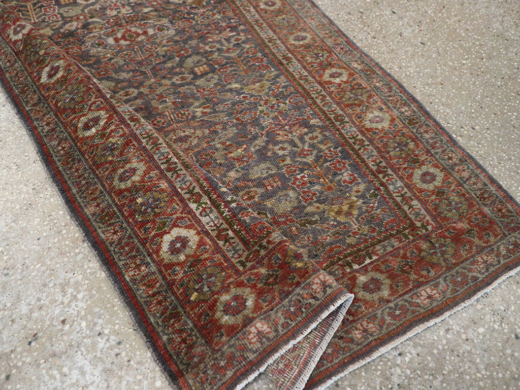 Antique Persian Mahal Rug, No.16199 - Galerie Shabab