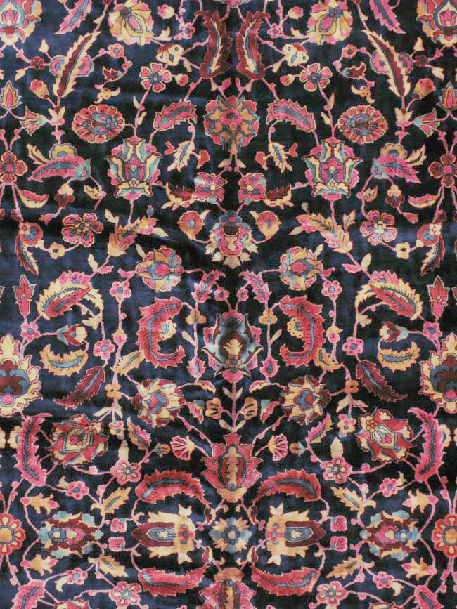 Vintage Persian Kashan Carpet, No.16234 - Galerie Shabab