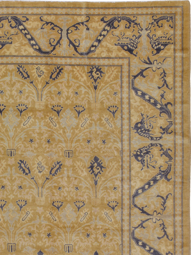 Antique European Cuenca Carpet, No.16248 - Galerie Shabab