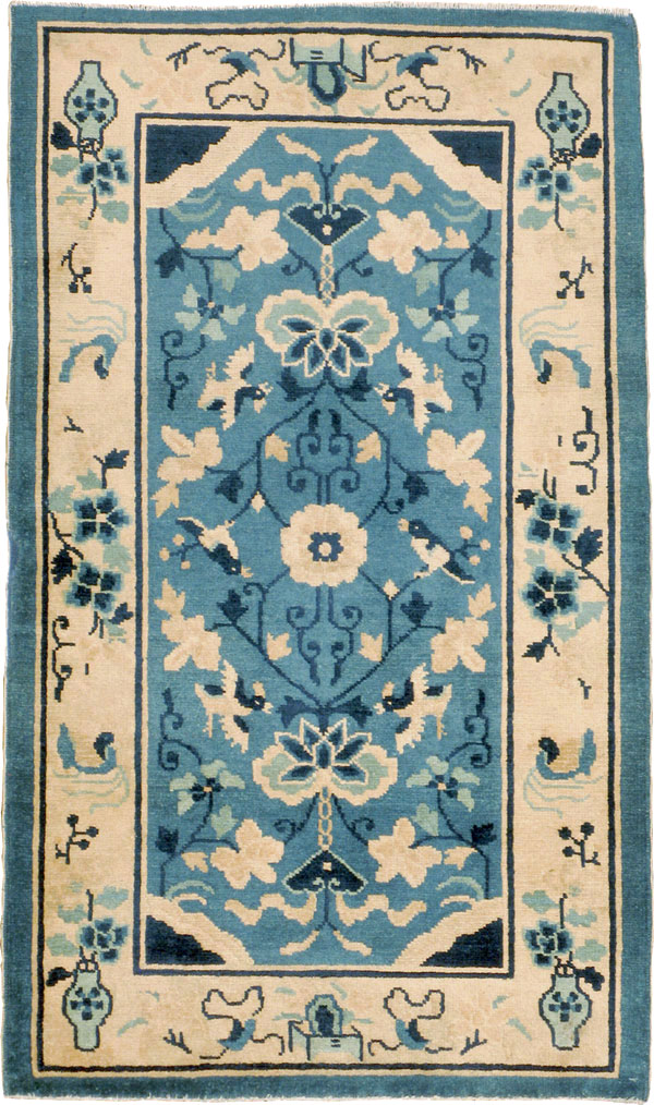 Antique Chinese Peking Rug, No.16257 - Galerie Shabab