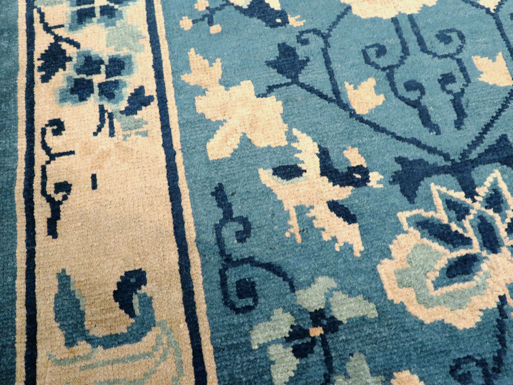 Antique Chinese Peking Rug, No.16257 - Galerie Shabab