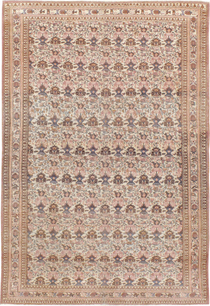 Antique Persian Zele Sultan Rug, No.16258 - Galerie Shabab