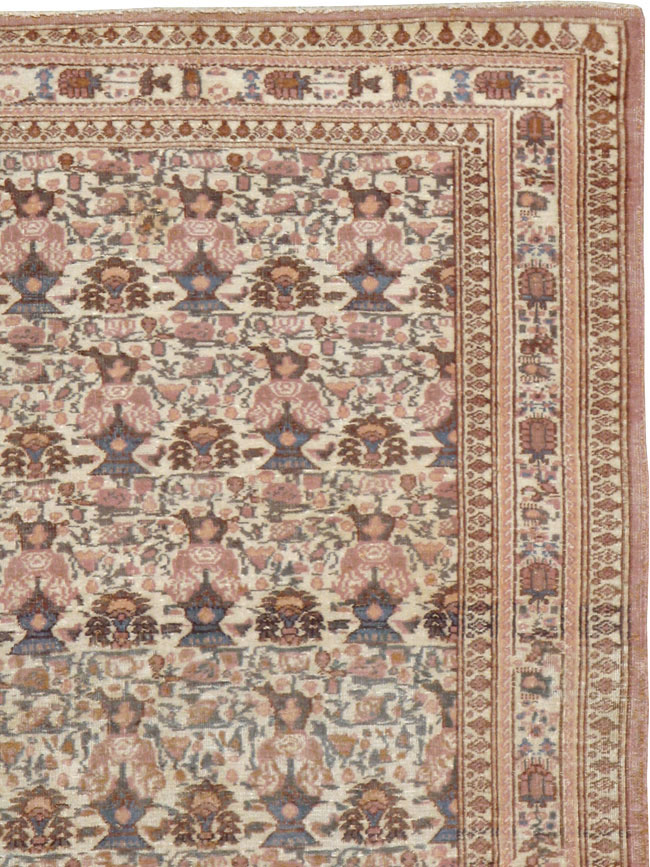 Antique Persian Zele Sultan Rug, No.16258 - Galerie Shabab