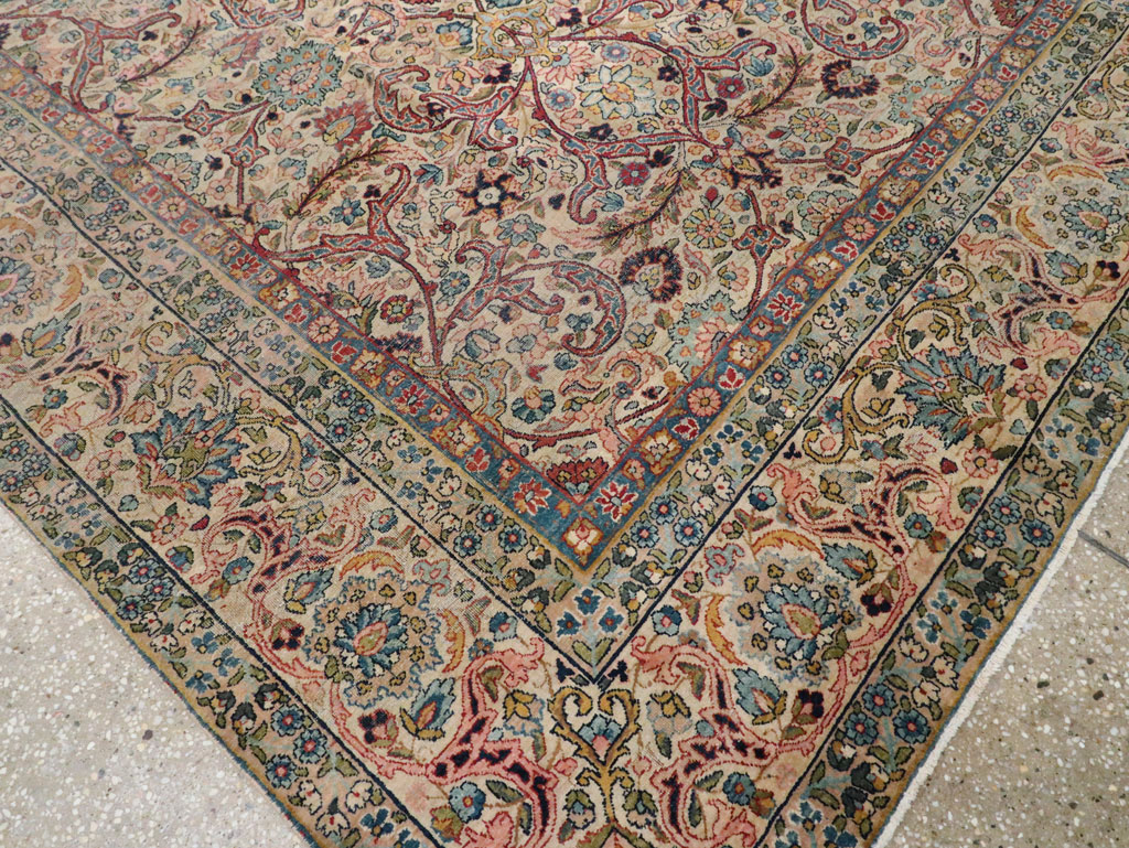 Antique Persian Lavar Kerman Rug, No.16260 - Galerie Shabab
