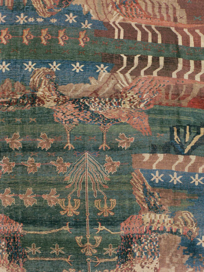 Antique Persian Bidjar Rug, No.16261 - Galerie Shabab