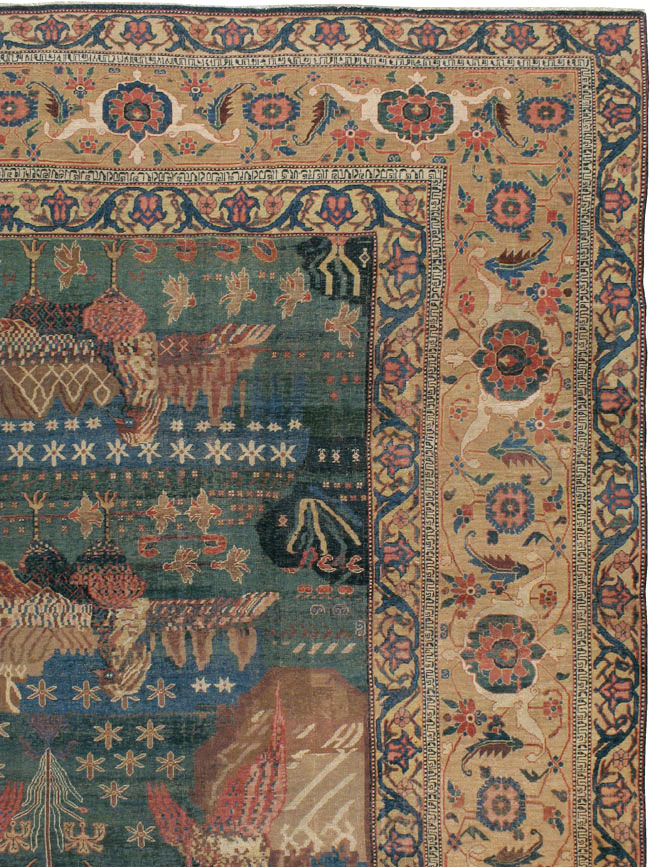 Antique Persian Bidjar Rug, No.16261 - Galerie Shabab