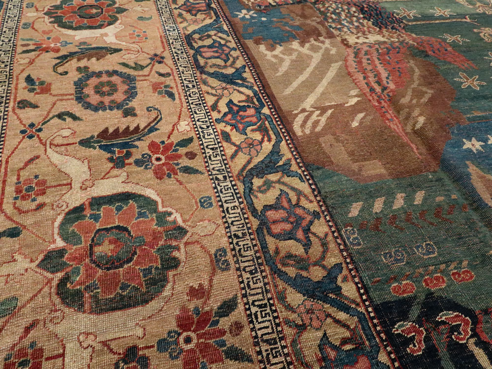 Antique Persian Bidjar Rug, No.16261 - Galerie Shabab