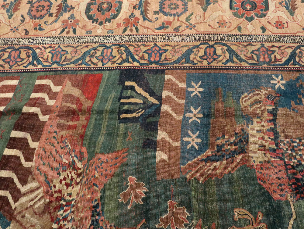 Antique Persian Bidjar Rug, No.16261 - Galerie Shabab