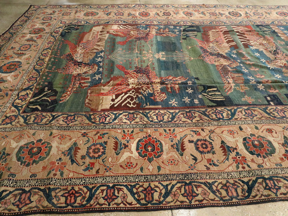 Antique Persian Bidjar Rug, No.16261 - Galerie Shabab