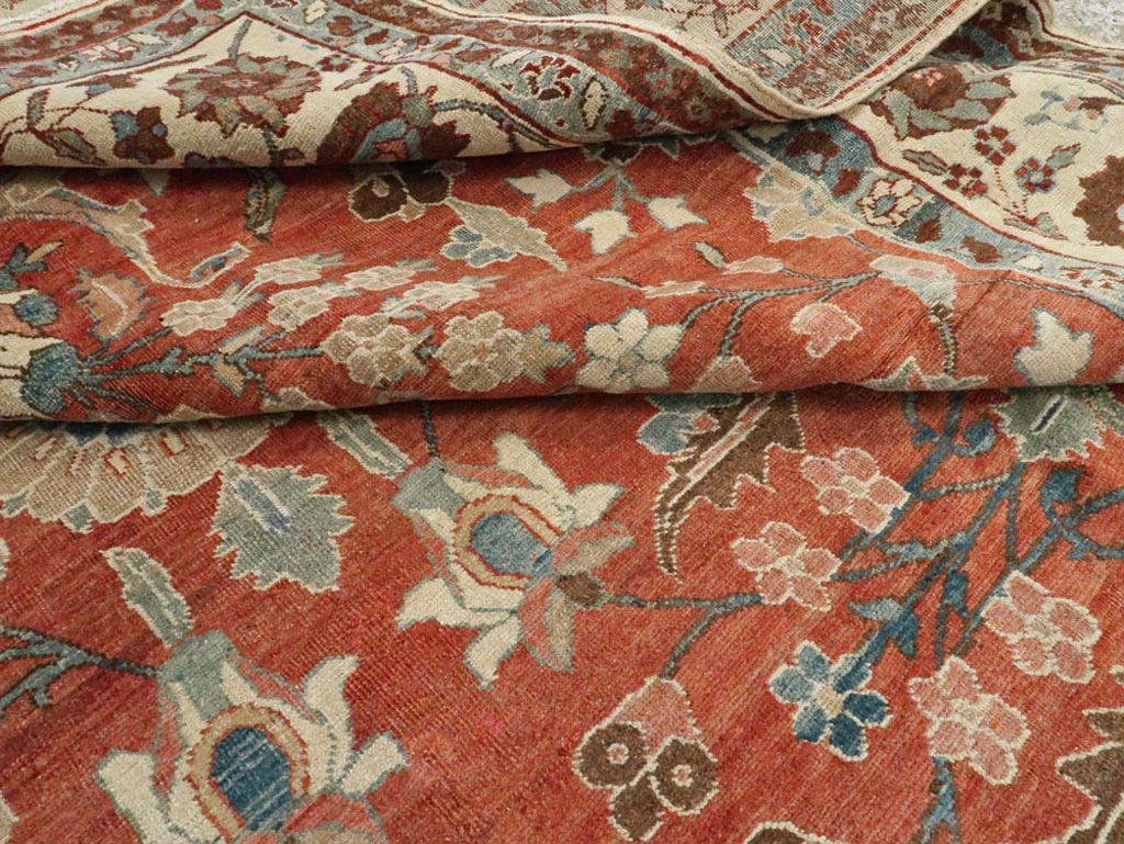 Vintage Persian Tabriz Carpet, No.16263 - Galerie Shabab