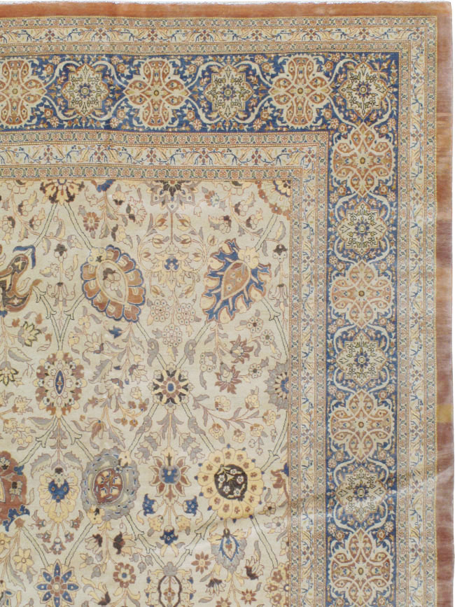Antique Persian Tabriz Carpet, No.16278 - Galerie Shabab