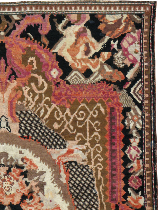 Antique Caucasian Karabagh Rug, No.16280 - Galerie Shabab