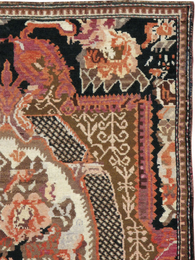 Antique Caucasian Karabagh Rug, No.16280 - Galerie Shabab