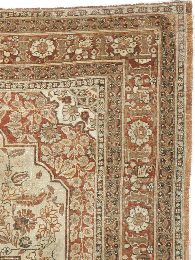 Antique Persian Tabriz Hagi Jalil Rug, No.16281 - Galerie Shabab