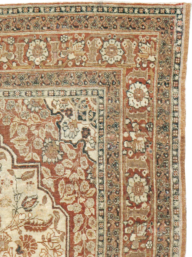 Antique Persian Tabriz Hagi Jalil Rug, No.16281 - Galerie Shabab