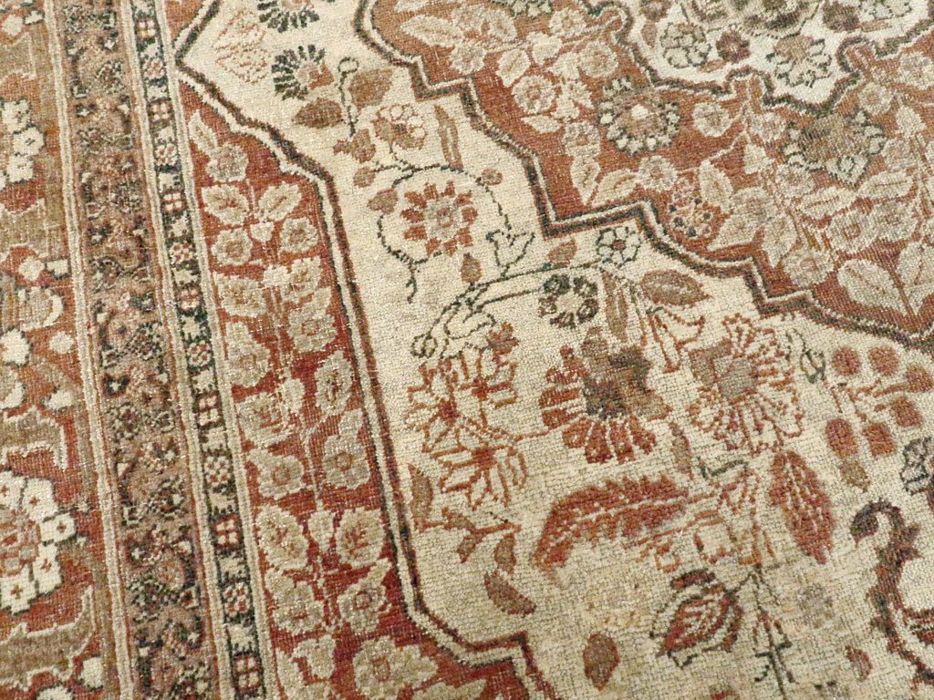 Antique Persian Tabriz Hagi Jalil Rug, No.16281 - Galerie Shabab