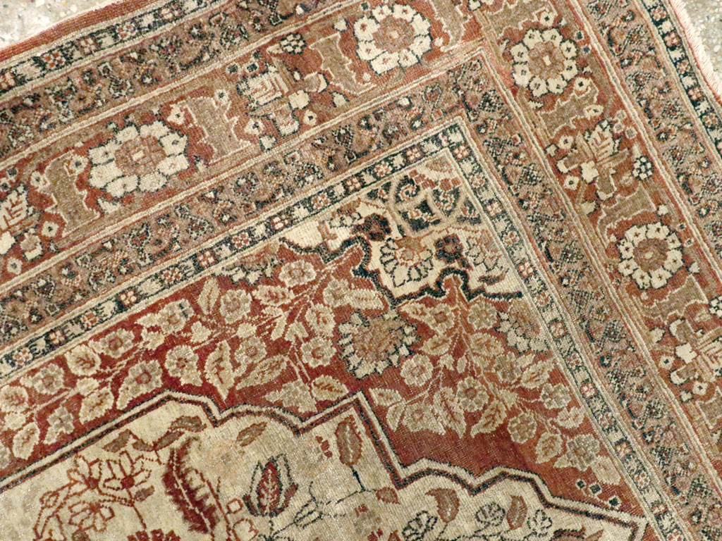 Antique Persian Tabriz Hagi Jalil Rug, No.16281 - Galerie Shabab