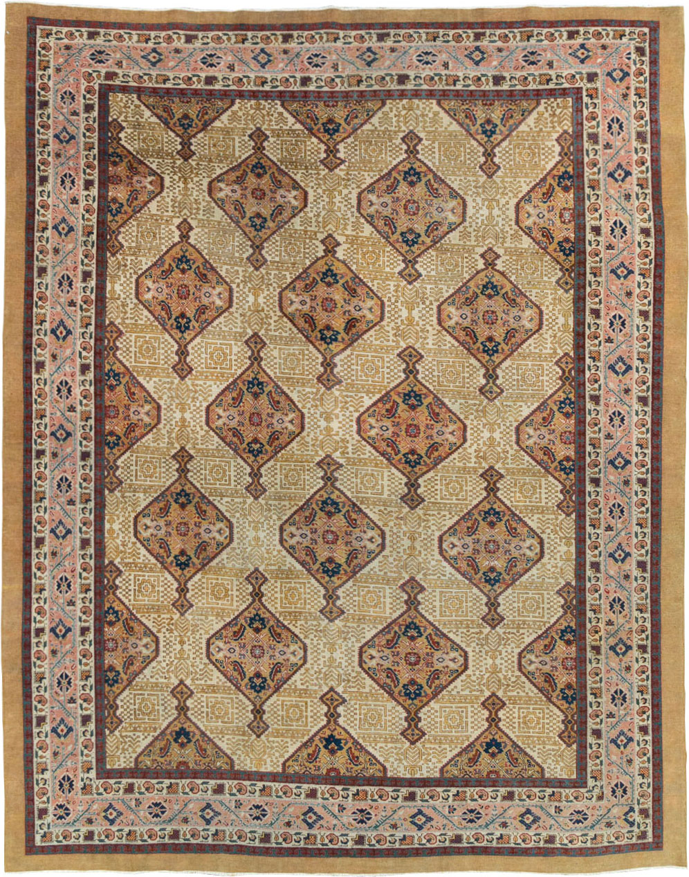 Antique Persian Tabriz Carpet, No.16282 - Galerie Shabab