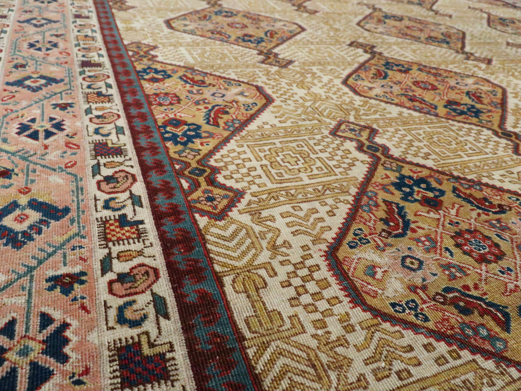 Antique Persian Tabriz Carpet, No.16282 - Galerie Shabab
