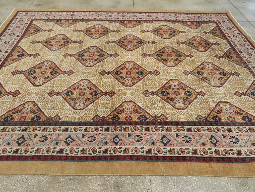 Antique Persian Tabriz Carpet, No.16282 - Galerie Shabab