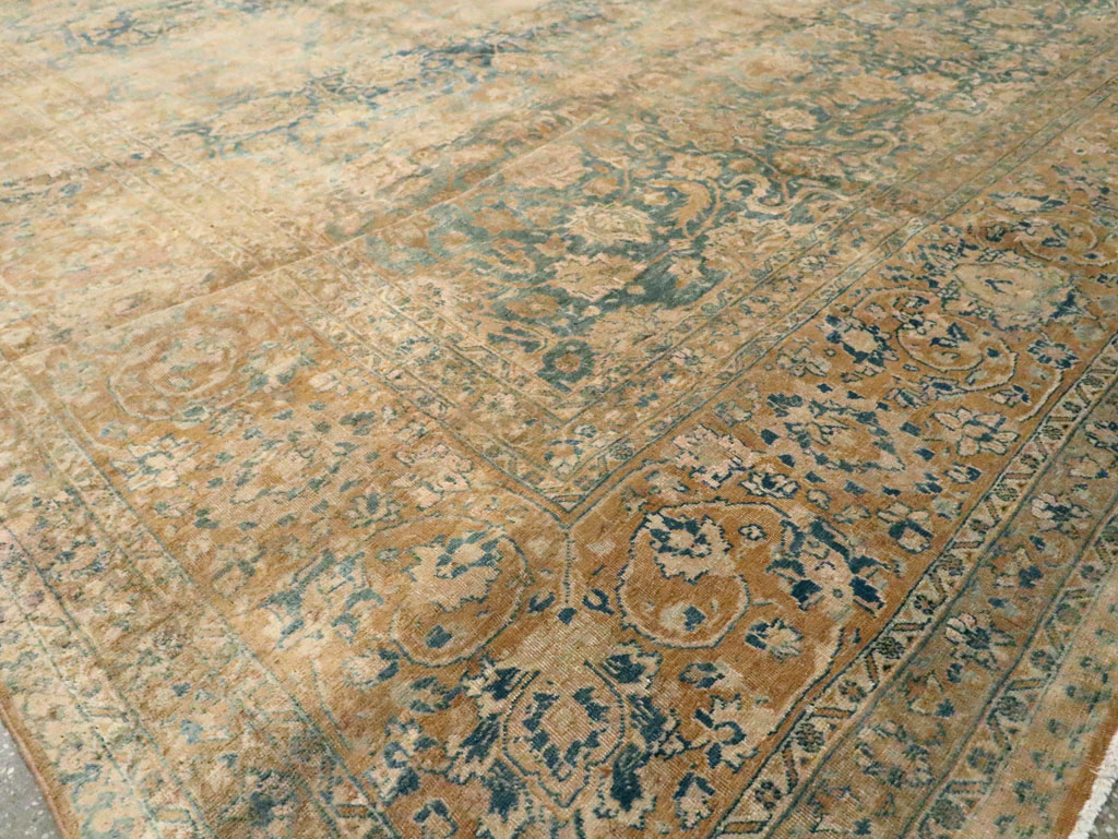 Antique Persian Tabriz Carpet, No.16289 - Galerie Shabab