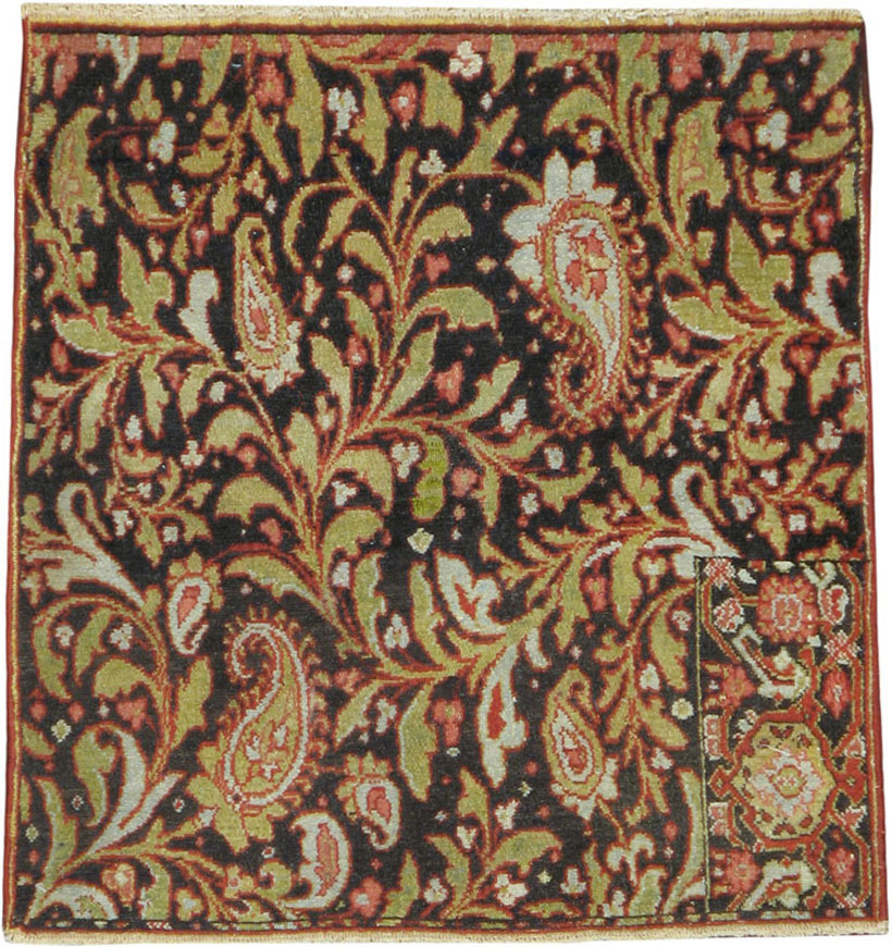 Antique Persian Senneh Rug, No.16298 - Galerie Shabab
