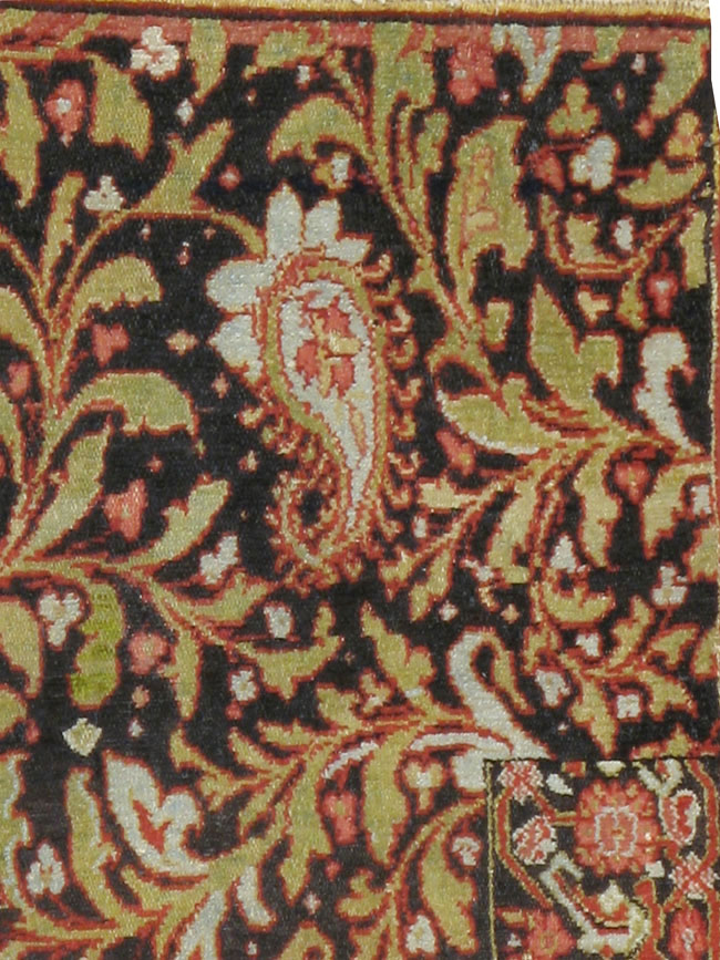 Antique Persian Senneh Rug, No.16298 - Galerie Shabab