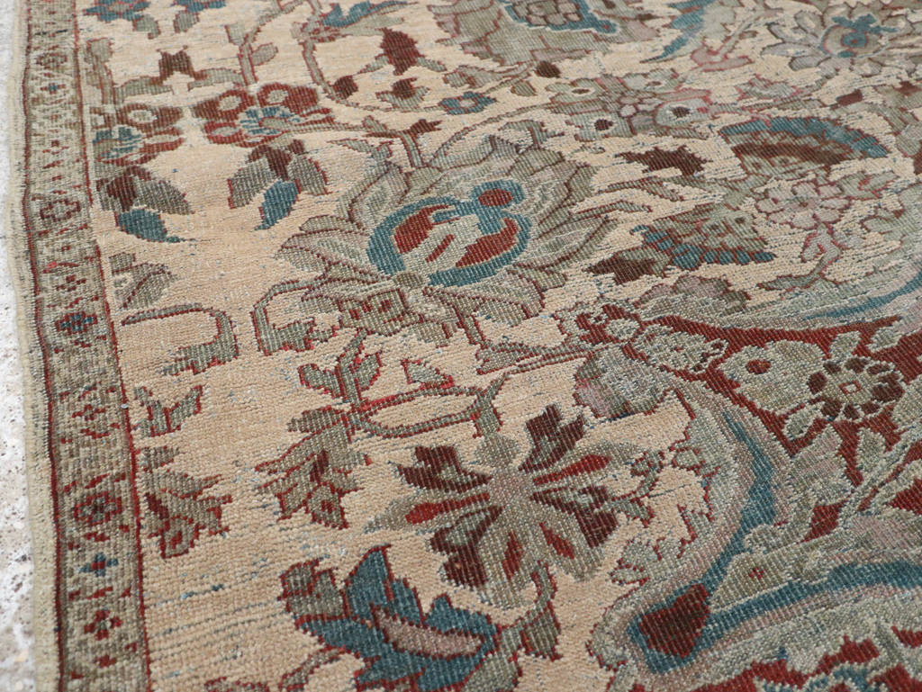 Antique Persian Mahal Sampler Rug, No.16304 - Galerie Shabab