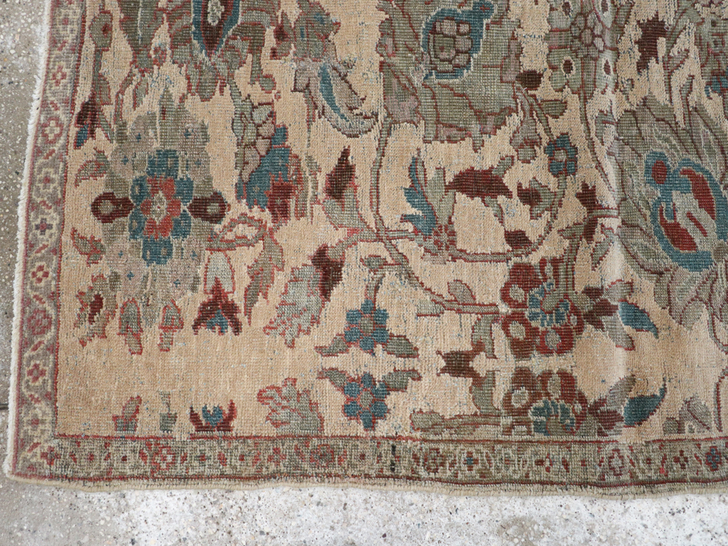 Antique Persian Mahal Sampler Rug, No.16304 - Galerie Shabab