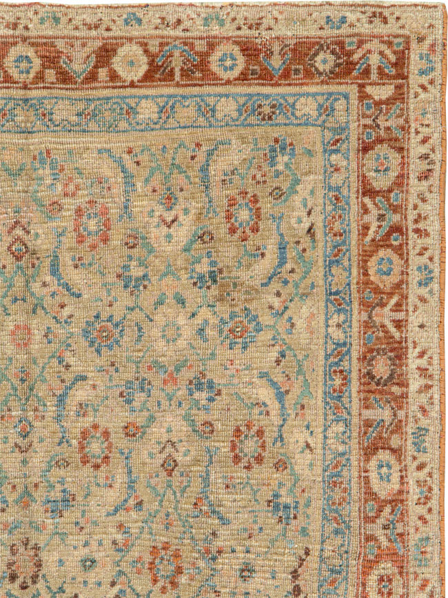 Antique Persian Kurdish Bidjar Rug, No.16305 - Galerie Shabab