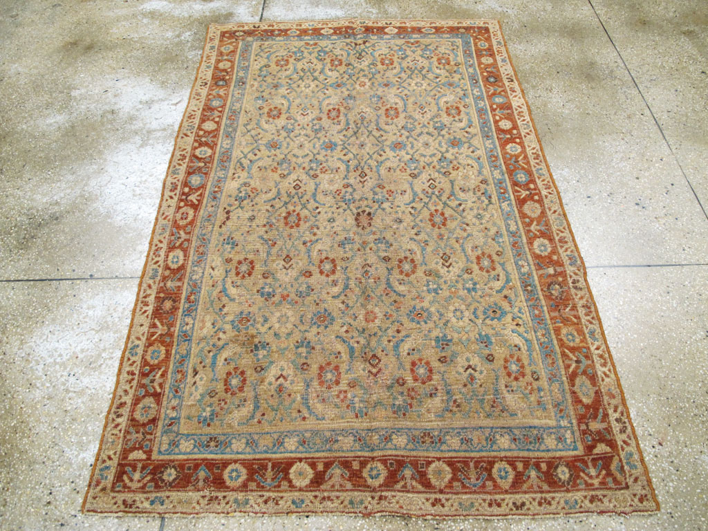 Antique Persian Kurdish Bidjar Rug, No.16305 - Galerie Shabab